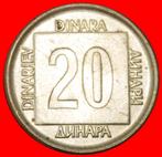 Ⰶ COMMUNIST STAR (1988-1989): YUGOSLAVIA 20 DINARS 1989!, Verzenden, Joegoslavië, Losse munt