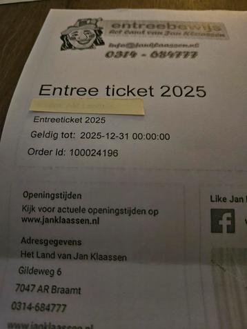 Het land van Jan Klaassen.in Braamt beschikbaar voor biedingen