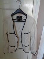 MAISON SCOTCH katoen/linnen jasje:mt 36, Beige, Zo goed als nieuw, Jasje, Maat 36 (S)