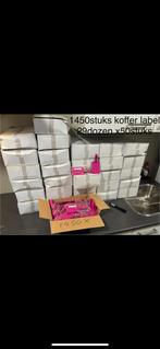 Partij 1450stuks partijhandel! Reislabels tags kofferlabel, Ophalen of Verzenden, Zo goed als nieuw