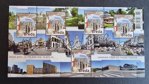2011 Blok Mooi Nederland NVPH 2814 Breda. Postfris., Postzegels en Munten, Postzegels | Nederland, Postfris, Na 1940, Ophalen of Verzenden
