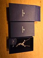 Swarovski Ketting met Vlinders - Roségoud, Nieuw, Ophalen of Verzenden, Roze, Met kristal
