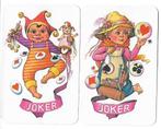 2 leuke UNICEF jokers 1980, Verzenden, Zo goed als nieuw, Speelkaart(en)