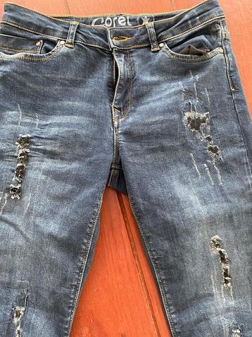 Corel Maggie stretch jeans / spijkerbroek maat 42