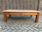 Salontafel teak lage tafel teakhout teakhouten strak modern, Huis en Inrichting, Tafels | Salontafels, Ophalen, 100 tot 150 cm