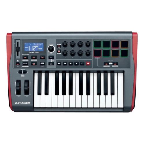 Novation Impulse 25 MIDI keyboard SUPERPRIJS !!, Muziek en Instrumenten, Midi-apparatuur, Nieuw, Verzenden