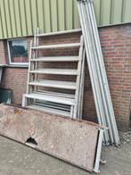 Altrex rolsteiger breed, Doe-het-zelf en Verbouw, Steigers, Ophalen, Gebruikt, Rolsteiger of Kamersteiger, 5 meter of hoger