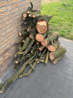 Kersenhout openhaard, Tuin en Terras, Haardhout, Minder dan 3 m³, Ophalen of Verzenden, Overige houtsoorten, Blokken