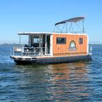 Houseboot Flexmarine 10.0, Watersport en Boten, Motorboten en Motorjachten, Ophalen, Zo goed als nieuw, 9 tot 12 meter, Overige materialen