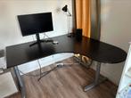 Bureau hoek ikea zwart, Ophalen, In hoogte verstelbaar, Gebruikt