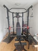Complete Krachtstation - Thuis Fitness, Sport en Fitness, Ophalen, Benen, Gebruikt, Krachtstation