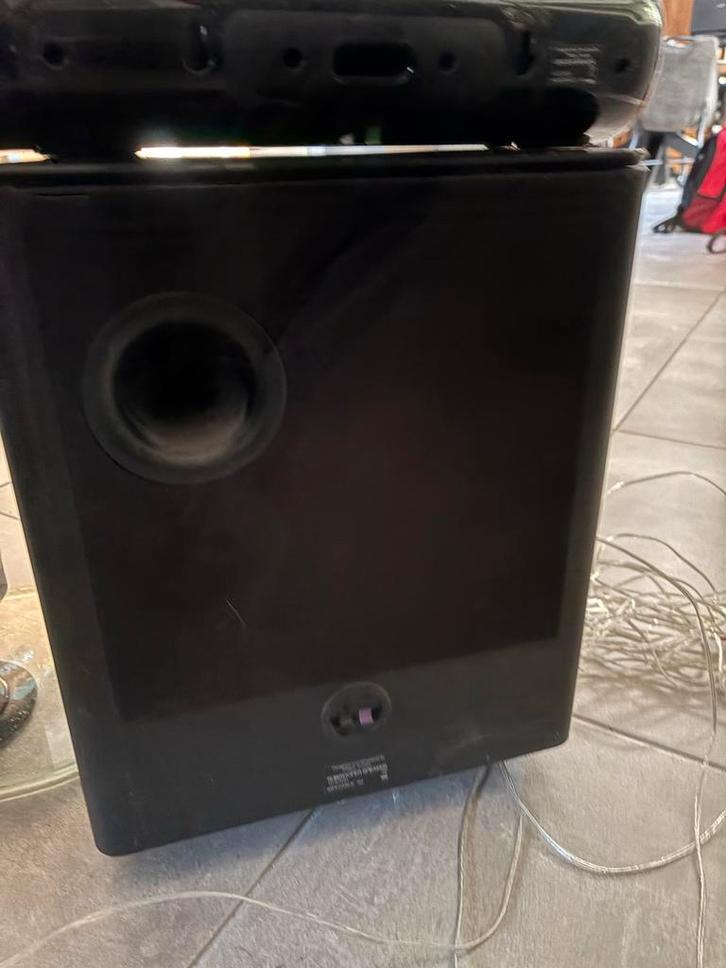 Philips Speakerset: Staande speakers, Subwoofer, Center, Audio, Tv en Foto, Home Cinema-sets, Gebruikt, 5.1-systeem, Philips, Ophalen