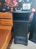 Zwart nachtkastje - GRATIS!, Ophalen, Gebruikt, Minder dan 45 cm