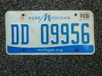 Kentekenplaat licenseplate Pure Michigan USA, Ophalen of Verzenden, Gebruikt, Auto's