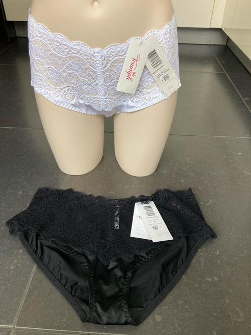 Triumph amourette 300 maxi mt 46,, Kleding | Dames, Ondergoed en Lingerie, Slip, Wit, Verzenden