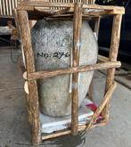 Oude doorleefde kruiken uit India verschillende afmetingen, Ophalen, Steen, Gebruikt, Overige kleuren