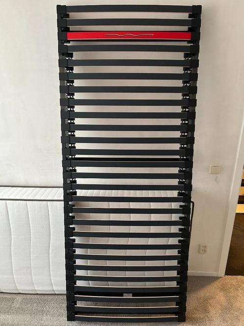Swissflex lattenbodem 90x220, Huis en Inrichting, Slaapkamer | Matrassen en Bedbodems, Zo goed als nieuw, Bedbodem, 90 cm, 220 cm