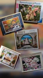 Puzzels 1000 stukjes zgan compleet  13 stuks, Hobby en Vrije tijd, Denksport en Puzzels, Ophalen of Verzenden, Zo goed als nieuw