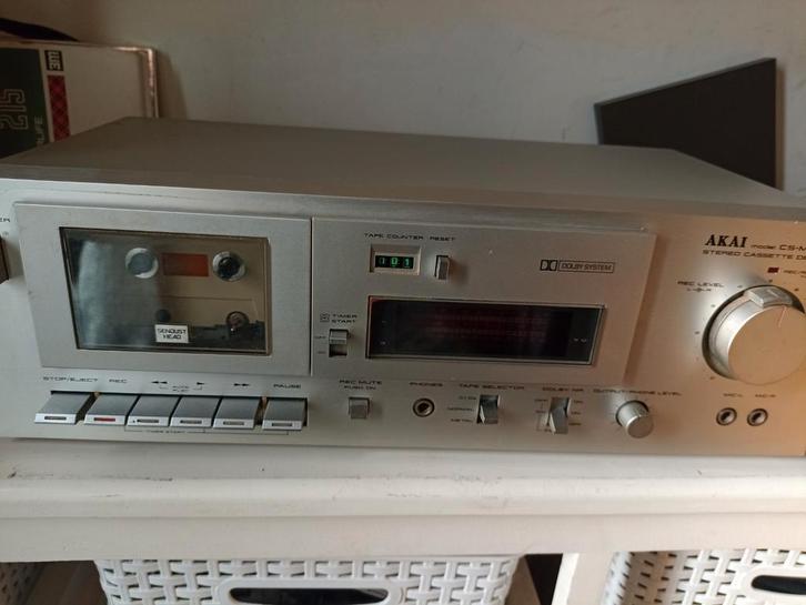 Akai cs-m02 lees eerst, Audio, Tv en Foto, Cassettedecks, Ophalen