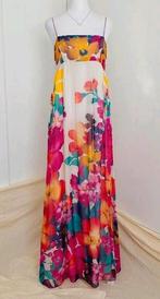 Zara Jurk Bloemen Dress Multicolor maat M/38, Maat 38/40 (M), Zara, Ophalen of Verzenden, Zo goed als nieuw