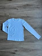 Wit effen longsleeve maat 134/140, Ophalen of Verzenden, Zo goed als nieuw, Jongen, Shirt of Longsleeve
