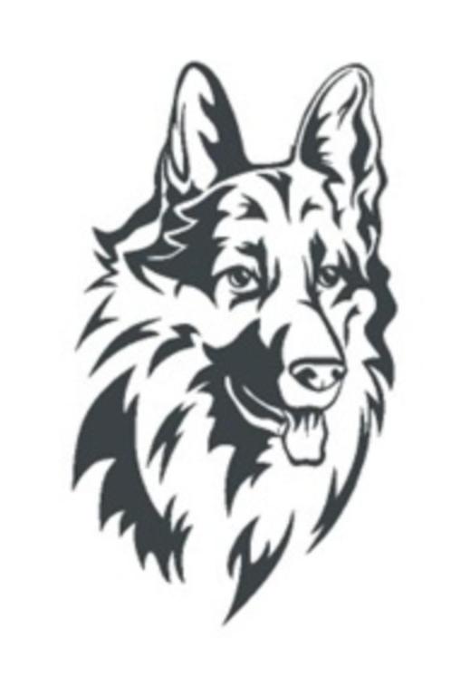 Decoratie sticker interieursticker herders hond, Huis en Inrichting, Woonaccessoires | Overige, Nieuw, Ophalen of Verzenden