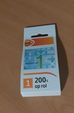 Rol PostNl Postzegels Nederland 200x1 op rol, Ophalen of Verzenden, Na 1940, Postfris