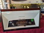 Prachtige Philips H4X87A Radio/Pick up, Antiek en Kunst, Antiek | Tv's en Audio, Ophalen of Verzenden