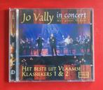 cd Jo Vally In concert Het beste uit Vlaamse klassiekers 1 2, Ophalen of Verzenden, Gebruikt, Levenslied of Smartlap