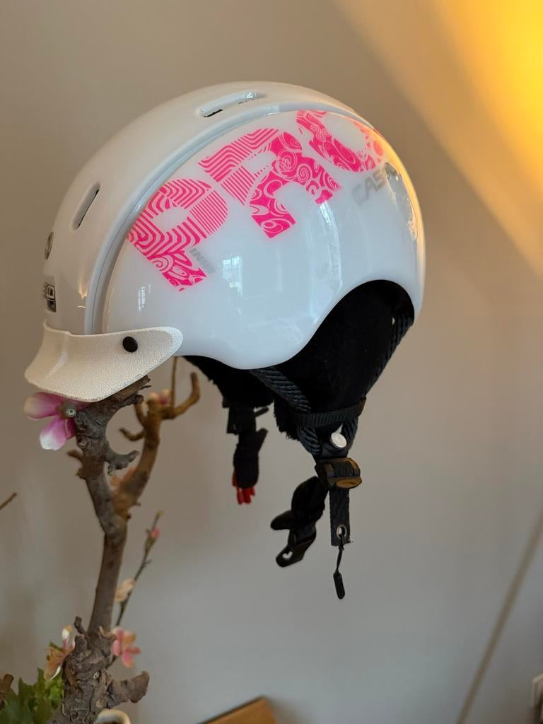 Casco Mini-Pro Skihelm - Maat S (50-55cm), Overige merken, Gebruikt, Overige typen, Ophalen of Verzenden