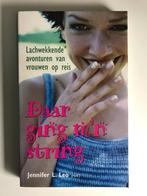 Boek: Daar ging m'n string van Jennifer L. Leo, Ophalen of Verzenden, Zo goed als nieuw, Jennifer L. Leo