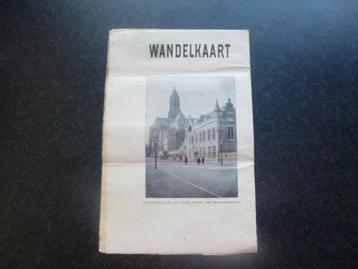 ARNHEM en omstreken mooie oude wandelkaart prenten reclame beschikbaar voor biedingen