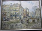 SMIDSWATER, Den Haag, Mooie repr. Aquarel Hendrik BOGMAN, Ophalen, Voor 1940, Gebruikt, Overige onderwerpen