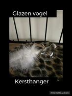 Glazen vogeltjes kerstboom hangers, Diversen, Kerst, Ophalen of Verzenden, Zo goed als nieuw