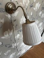 Wandlamp met stekker en trekkoord, Ophalen, Gebruikt, Stof