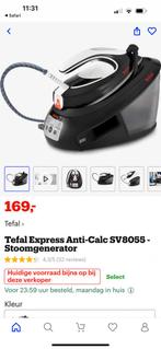 Tefal SV8055 anti-calc stoomgenerator, Witgoed en Apparatuur, Ophalen of Verzenden, Zo goed als nieuw