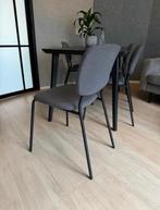IKEA Karljan eetkamerstoelen grijs/zwart, 5 stuks, Huis en Inrichting, Stoelen, Ophalen, Zo goed als nieuw, Vijf, Zes of meer stoelen