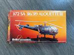 Heller/Humbrol Alouette III 1:72 Modelbouwdoos, Hobby en Vrije tijd, Modelbouw | Vliegtuigen en Helikopters, 1:72 tot 1:144, Verzenden
