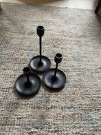 Ikea kaarsenstandaards, Ophalen, Zwart, Zo goed als nieuw, Metaal