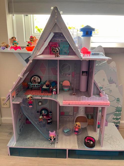 L.O.L (winter) huis, Kinderen en Baby's, Speelgoed | Poppenhuizen, Gebruikt, Ophalen
