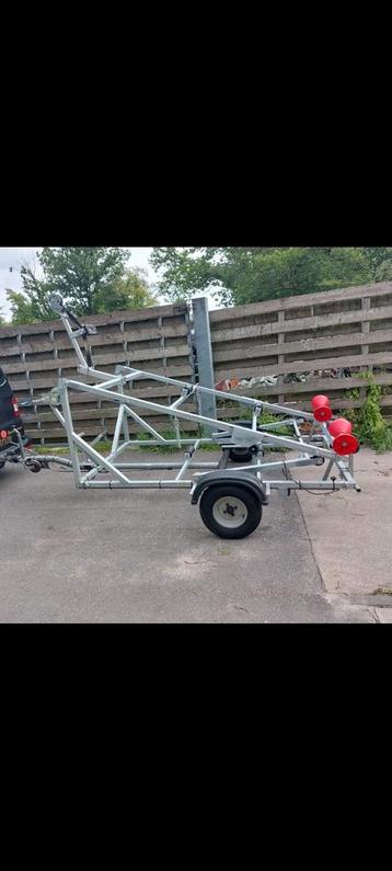 Dubbele boottrailer  beschikbaar voor biedingen