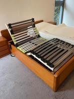 2x Duomat lattenbodem 90x200 - verstelbaar met motor, Ophalen, Verstelbaar, 90 cm, Eenpersoons