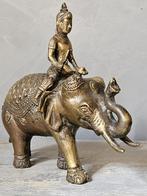 Bronzen olifant, Antiek en Kunst, Antiek | Koper en Brons, Ophalen of Verzenden, Brons