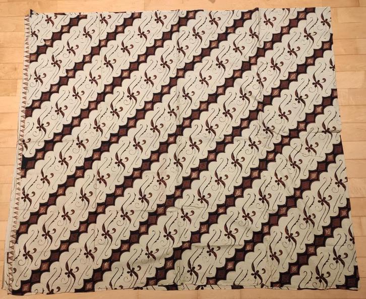 Gesigneerde antieke Kaen Batik Toelis uit Garut ca.1960, Antiek en Kunst, Kunst | Niet-Westerse kunst, Verzenden