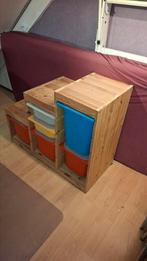 ikea trofast blank grenen opberg combinatie trapvorm, Ophalen, Gebruikt, 5 laden of meer, 50 tot 100 cm