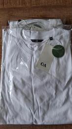 2x tshirt wit C&A - maat M, Maat 48/50 (M), Wit, Nieuw, C&A