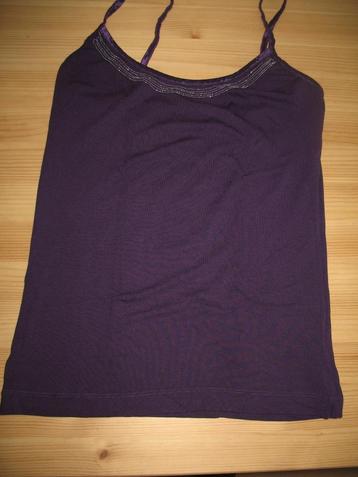 Steps Top Sierrand +Satijn Bandje Paars Mt. S beschikbaar voor biedingen