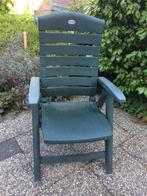 Tuinstoel Hartman groen, Ophalen, Kunststof, Verstelbaar