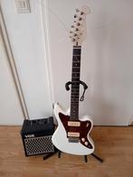 Gitaar + Vox 5W Versterker - Ruilen mogelijk, Ophalen of Verzenden, Zo goed als nieuw, Solid body, Fender