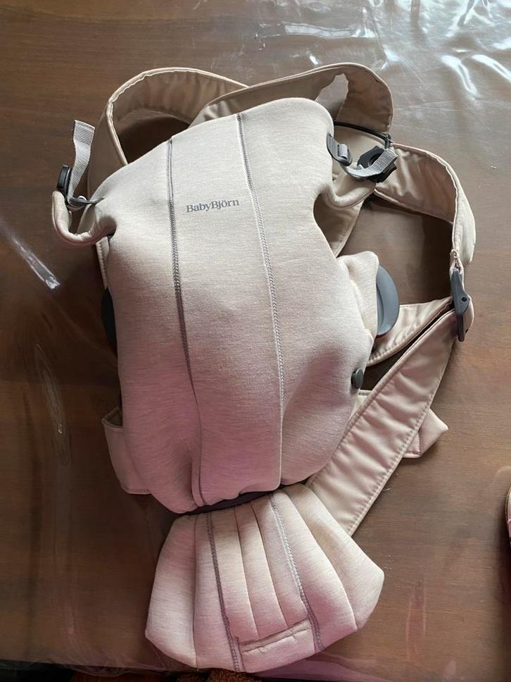 Draagzak BabyBjorn mini, weinig gebruikt, Kinderen en Baby's, Babydragers en Draagdoeken, Zo goed als nieuw, Draagzak, Baby Björn